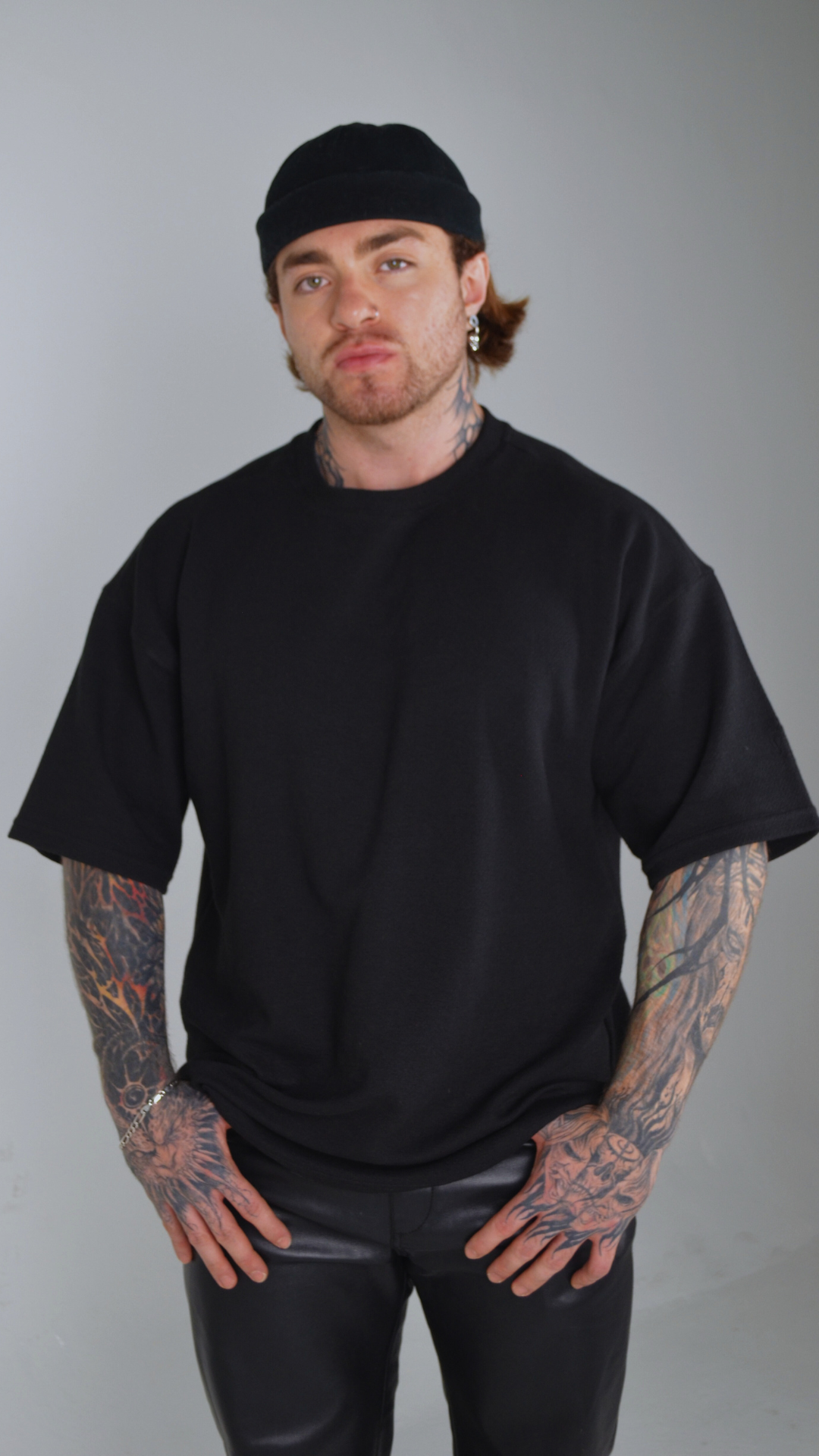 Camiseta Oversize Negra